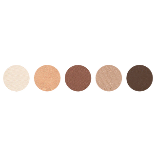 GLAMAZON 5 PRE-FILLED EYESHADOW PALETTE