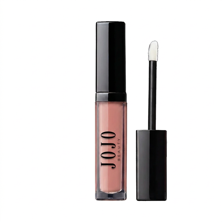 830 Chit Chat JoJo Beauty liquid matte lipstick with JOJO BEAUTY logo