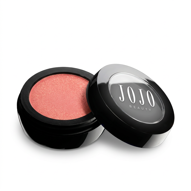 337 High Five JoJo Beauty blush compact with JOJO BEAUTY logo